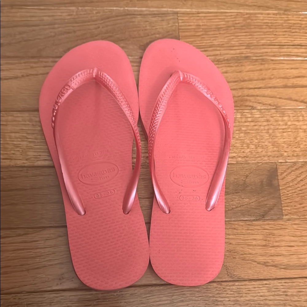 Havaianas Pink Flip Flops